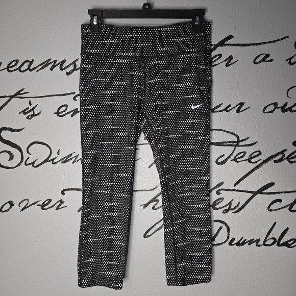 Nike Dri-FIT Epic Run Printed Tights & GapFit High Rise Blackout Print Leggings - Picture 2 of 11